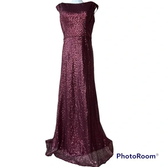mori lee bridesmaid dresses bordeaux Morilee Bridesmaids Dress 31229 – Alexandra's Boutique main image 1